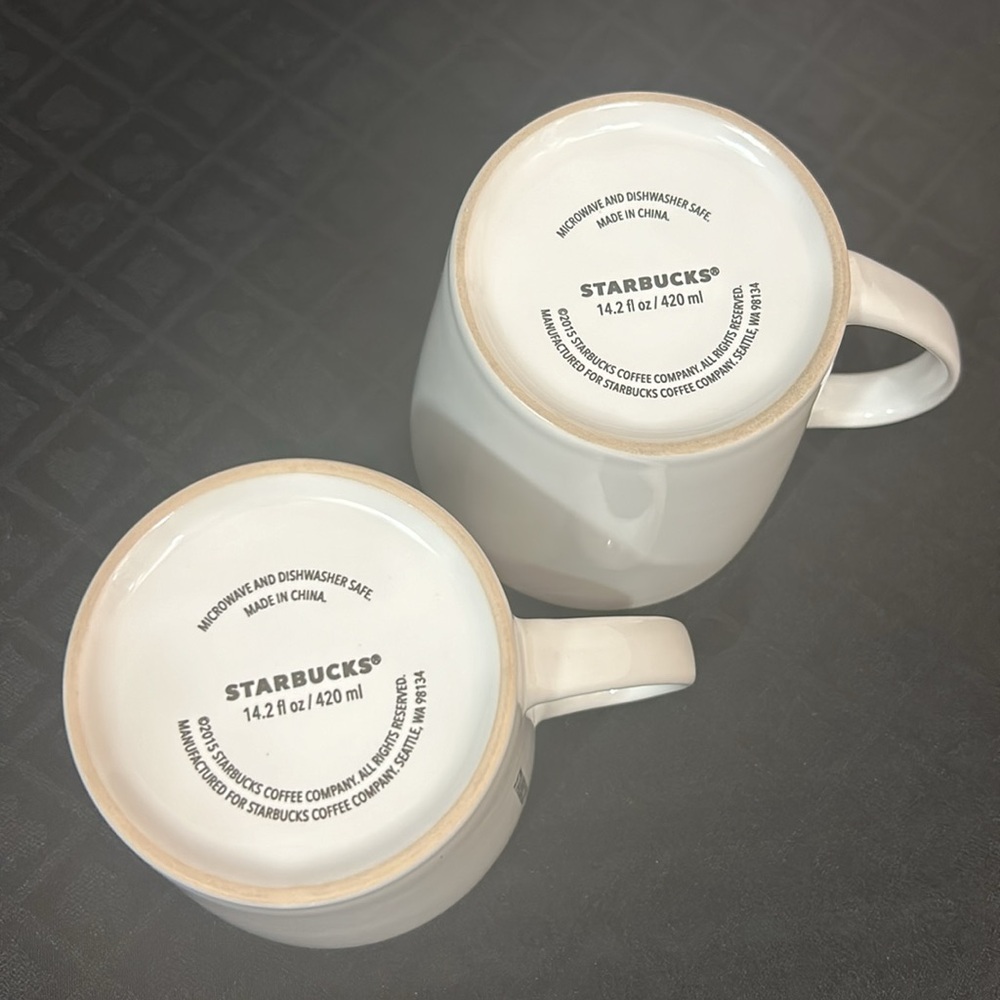 2 Starbucks Classic Mugs - Picture 6 of 9